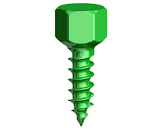 SCREW 7750606 5.0 X 6MM OC BONE SCREW