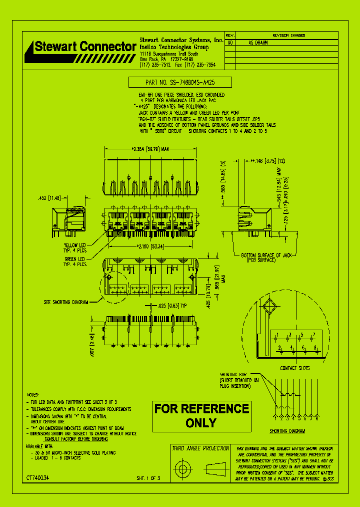 CONNECTOR 778244545 SS SDLD SD4.5 CL4.5