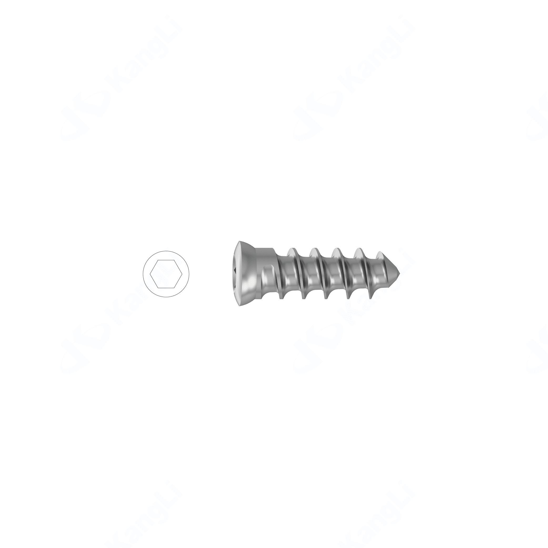 SCREW 8001850 RESCUE 1.8 X 5.0 6PK