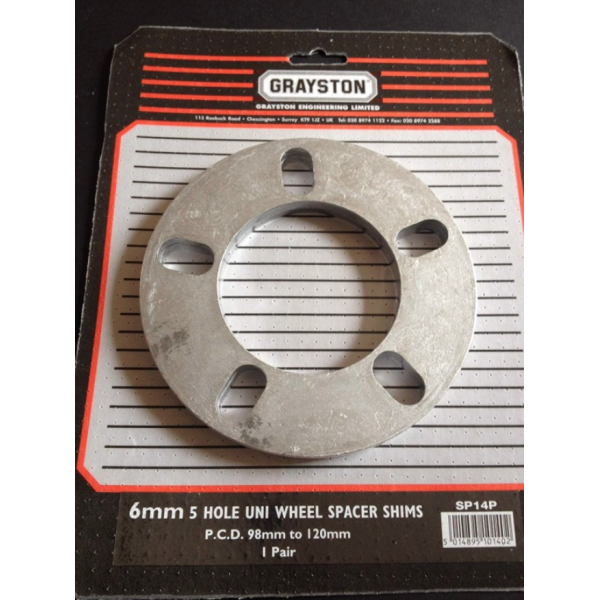SPACER 56300805 12W 30MM X 8MM 5 DG TI