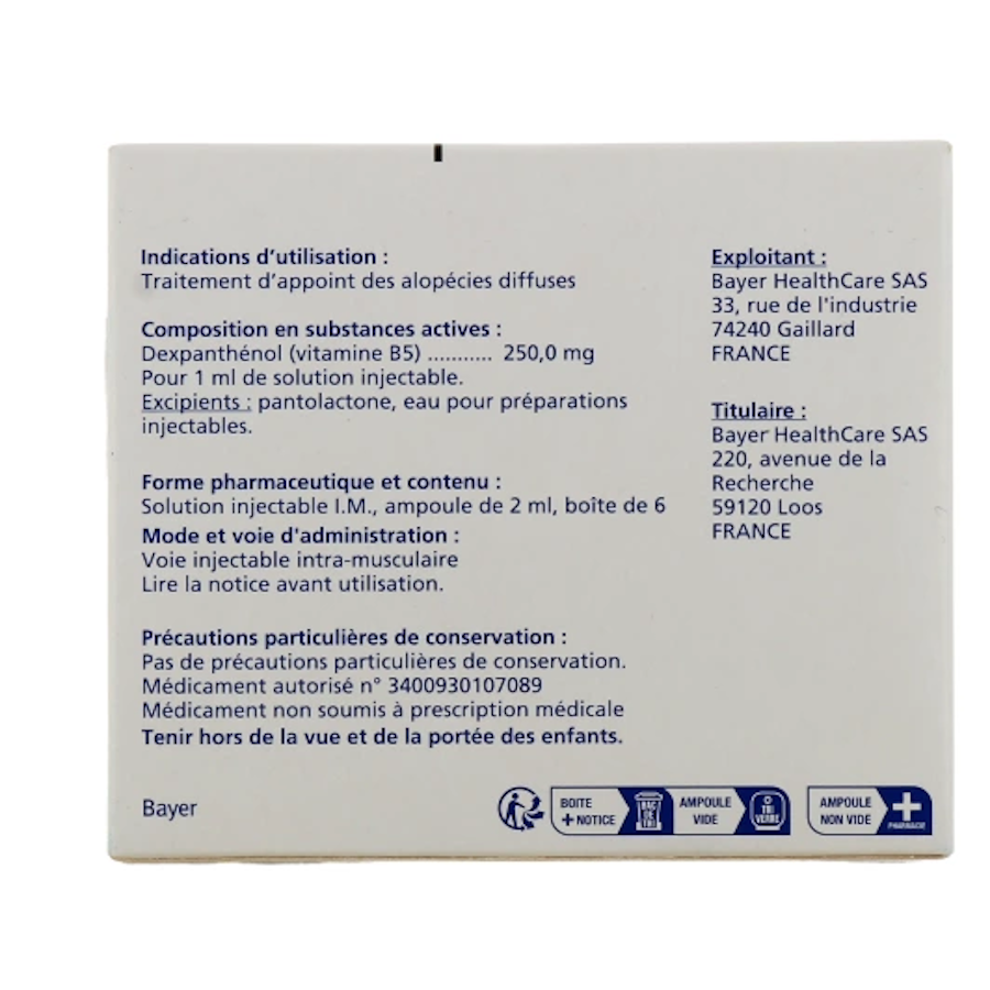 BEPANTHEN MED / 250 mg / 4 x 3.5 g