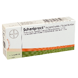 SCHERIPROCT supp 12 pce
