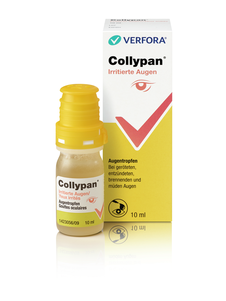 COLLYPAN yeux irrités gtt opht fl 10 ml