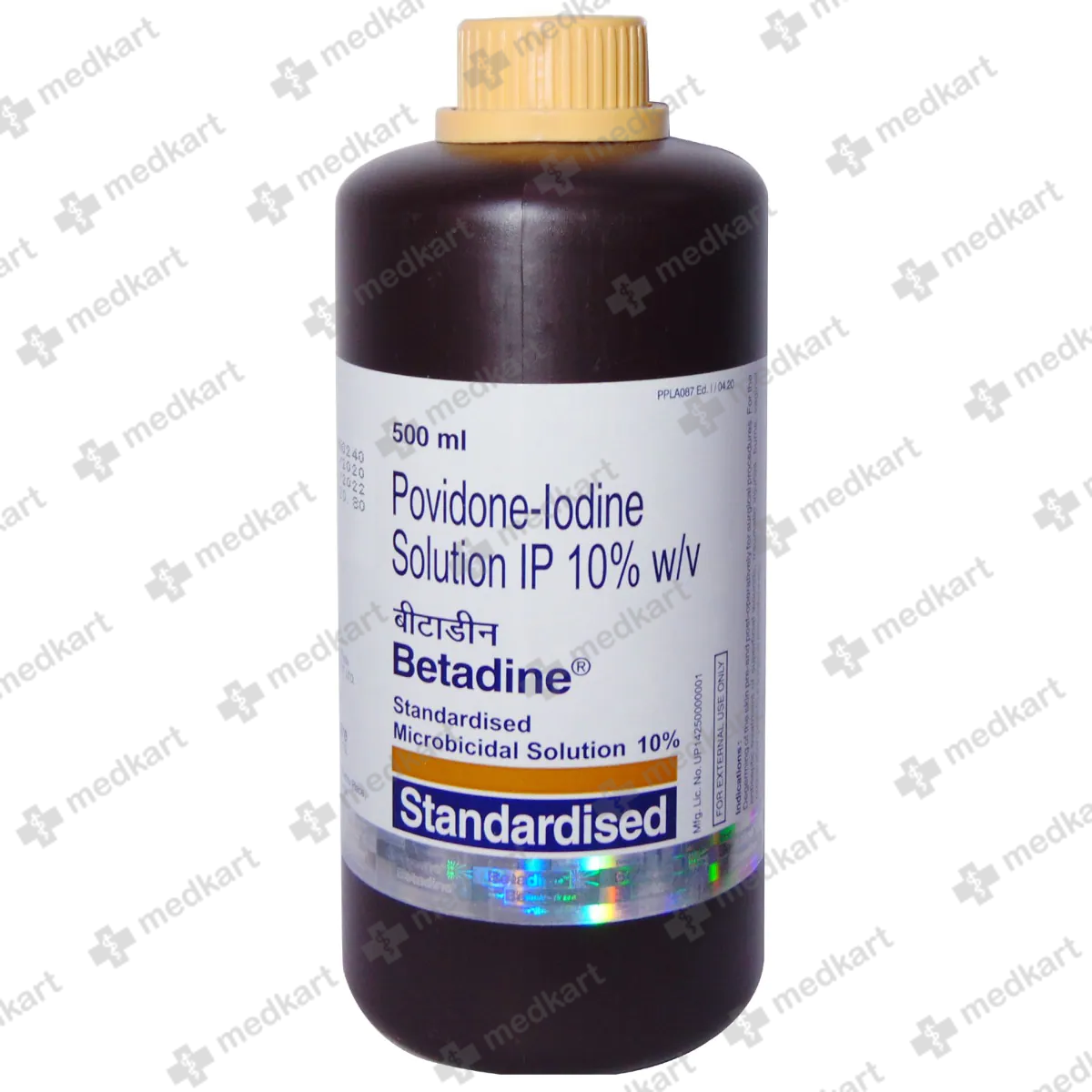 Betadine solution standard, sol (ancien), 500 ml