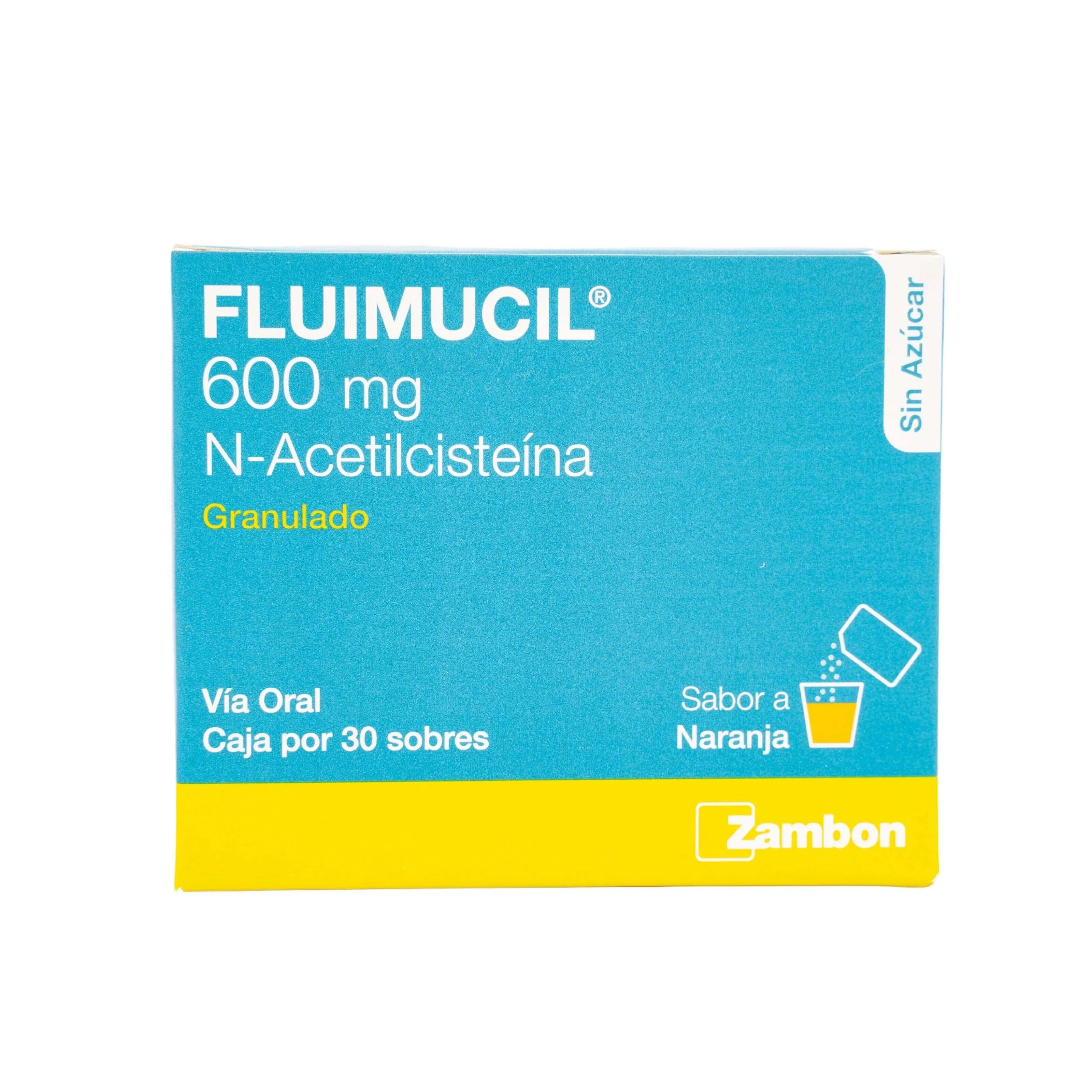 FLUIMUCIL gran 600 mg sach 30 pce
