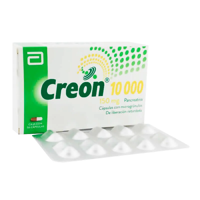 CREON 10000 caps bte 50 pce