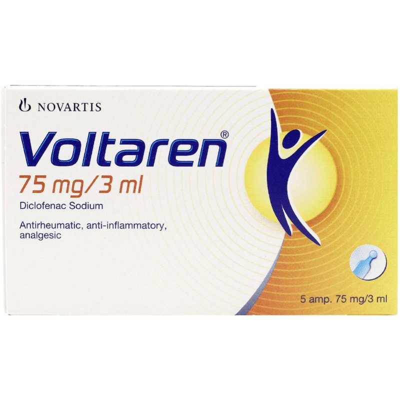 VOLTARENE 75 mg/3ml i.m./i.v. 5 amp 3 ml