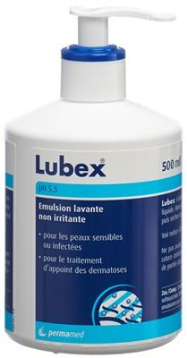 LUBEX émulsion lavante pH 5.5 dist 500 ml