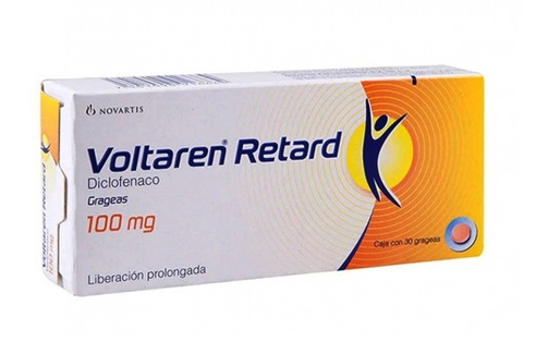 VOLTARENE Retard drag ret 100 mg 30 pce