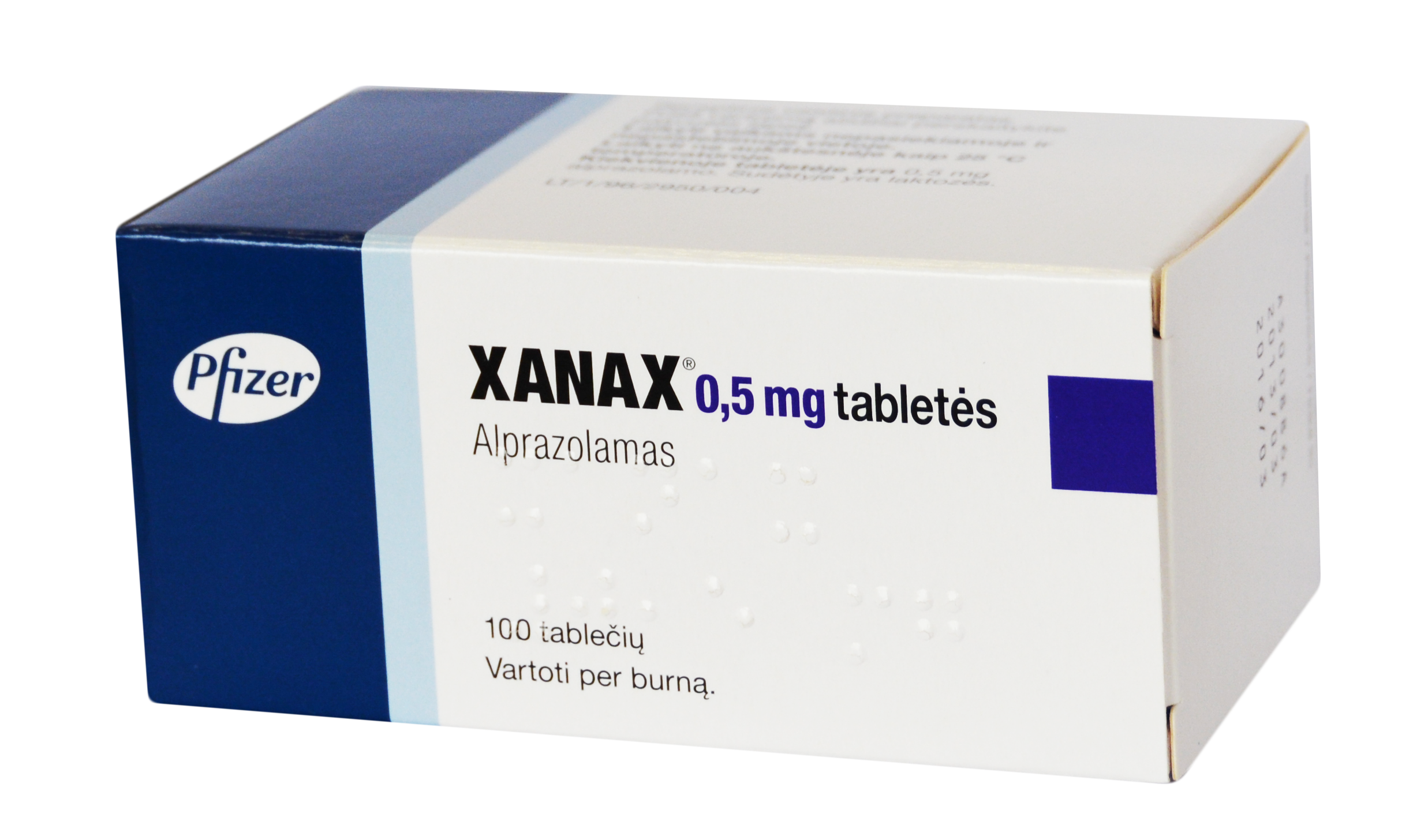 XANAX cpr 0.5 mg 100 pce
