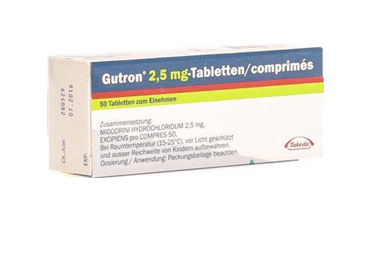 GUTRON cpr 2.5 mg 50 pce