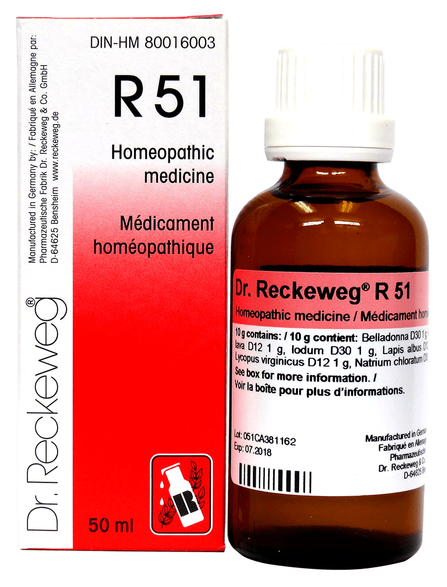RECKEWEG R51 Thyreosan gouttes fl 50 ml