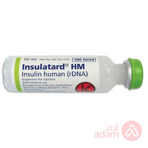 INSULINE Insulatard HM flac 10 ml