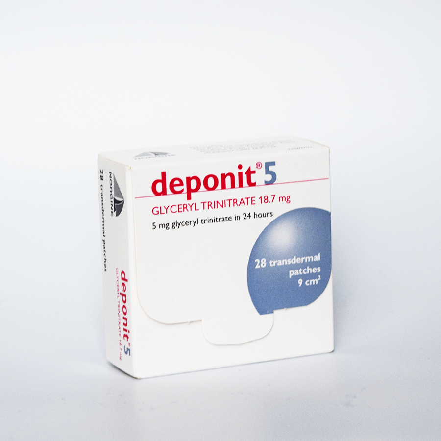 DEPONIT 5 patch mat 5 mg/24h 100 pce