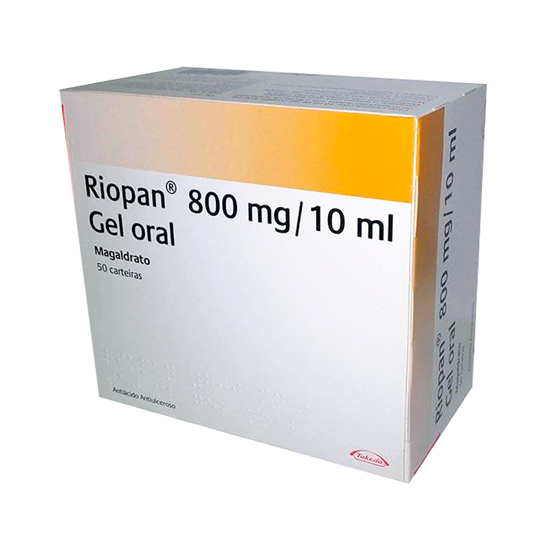 RIOPAN GEL 800 mg 20 sach 10 ml