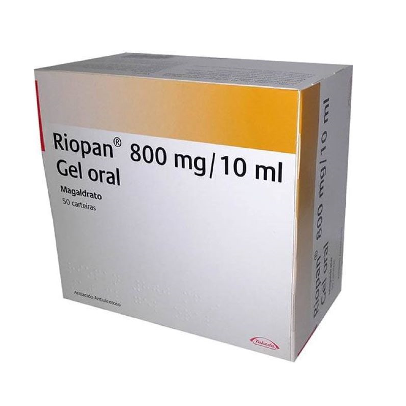 RIOPAN GEL 800 mg 50 sach 10 ml