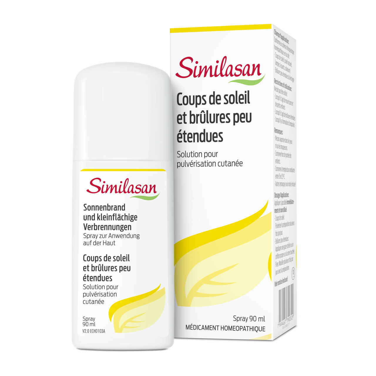SIMILASAN Coups soleil brûlures spray fl 90 ml