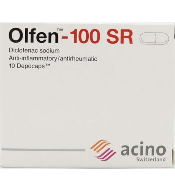 OLFEN depocaps 100 mg 10 pce