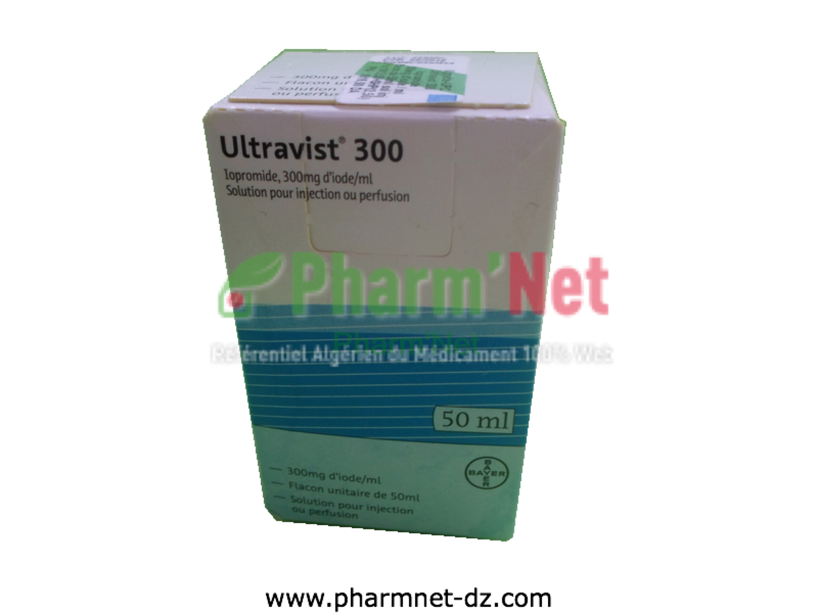 Ultravist 300, sol inj 300 mg , fl 10 ml (ancien)