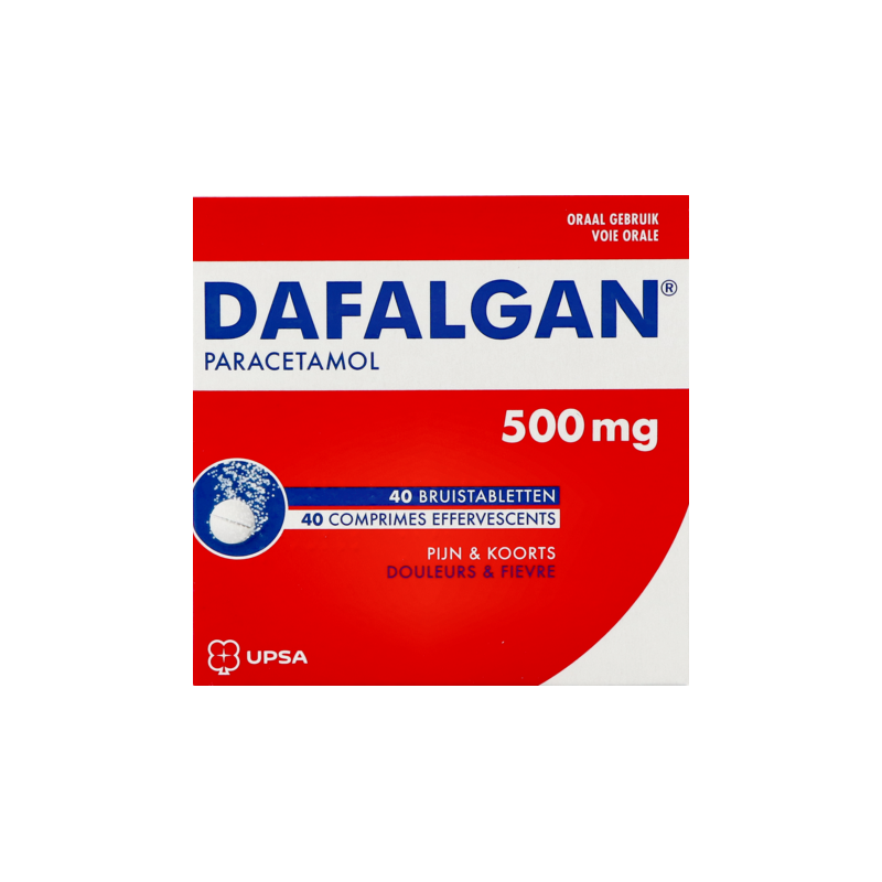 DAFALGAN cpr eff 500 mg 40 pce