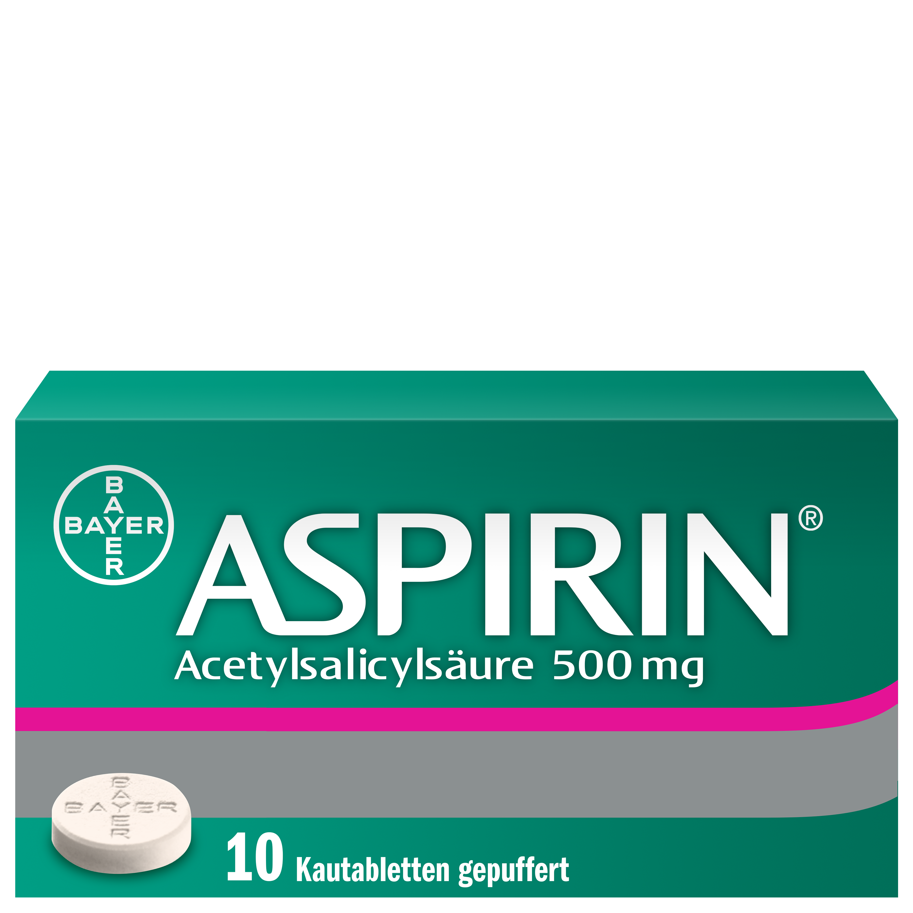 ASPIRINE cpr croquer 500 mg 10 pce