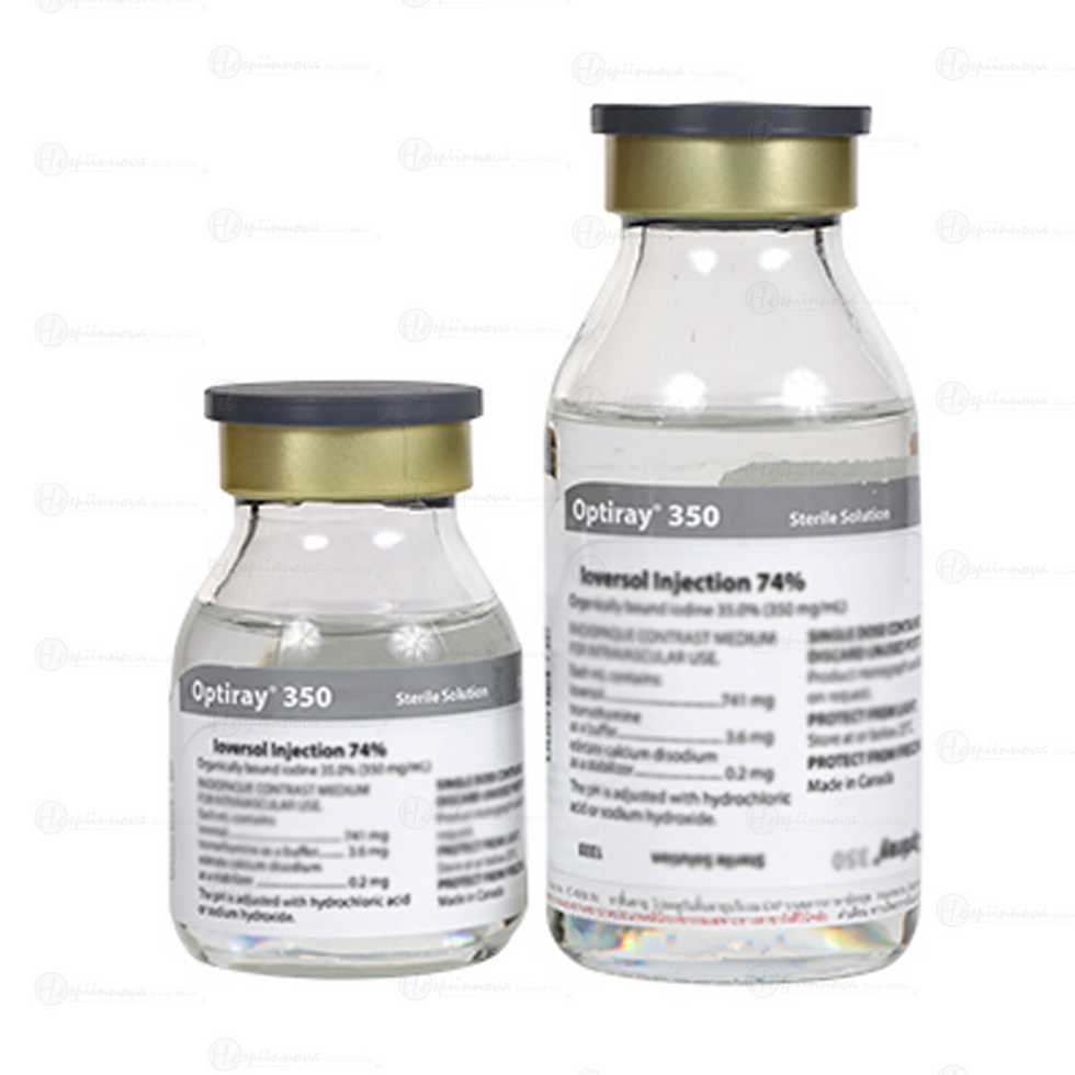 OPTIRAY sol inj 350 mg/ml HP ser pré 100 ml