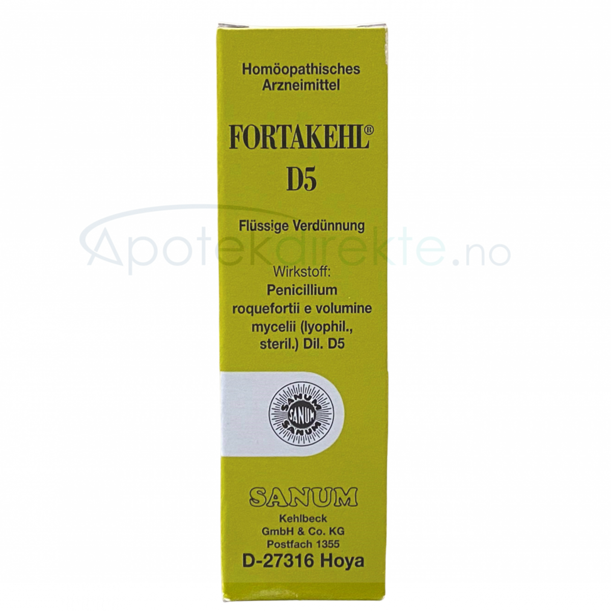 FORTAKEHL gouttes 5 D dil fl 10 ml