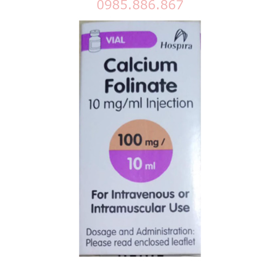 FOLINATE DE CALCIUM Sandoz eco 100 mg/10ml flac