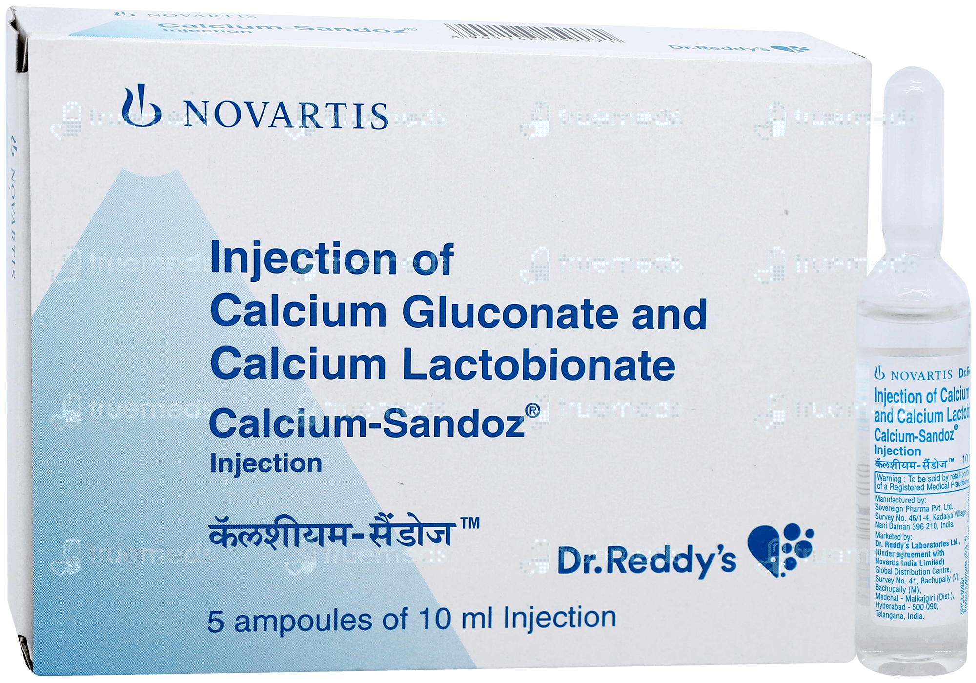 Calciumfolinat Sandoz eco 1000 mg, Injektions-/Infusionslösung
