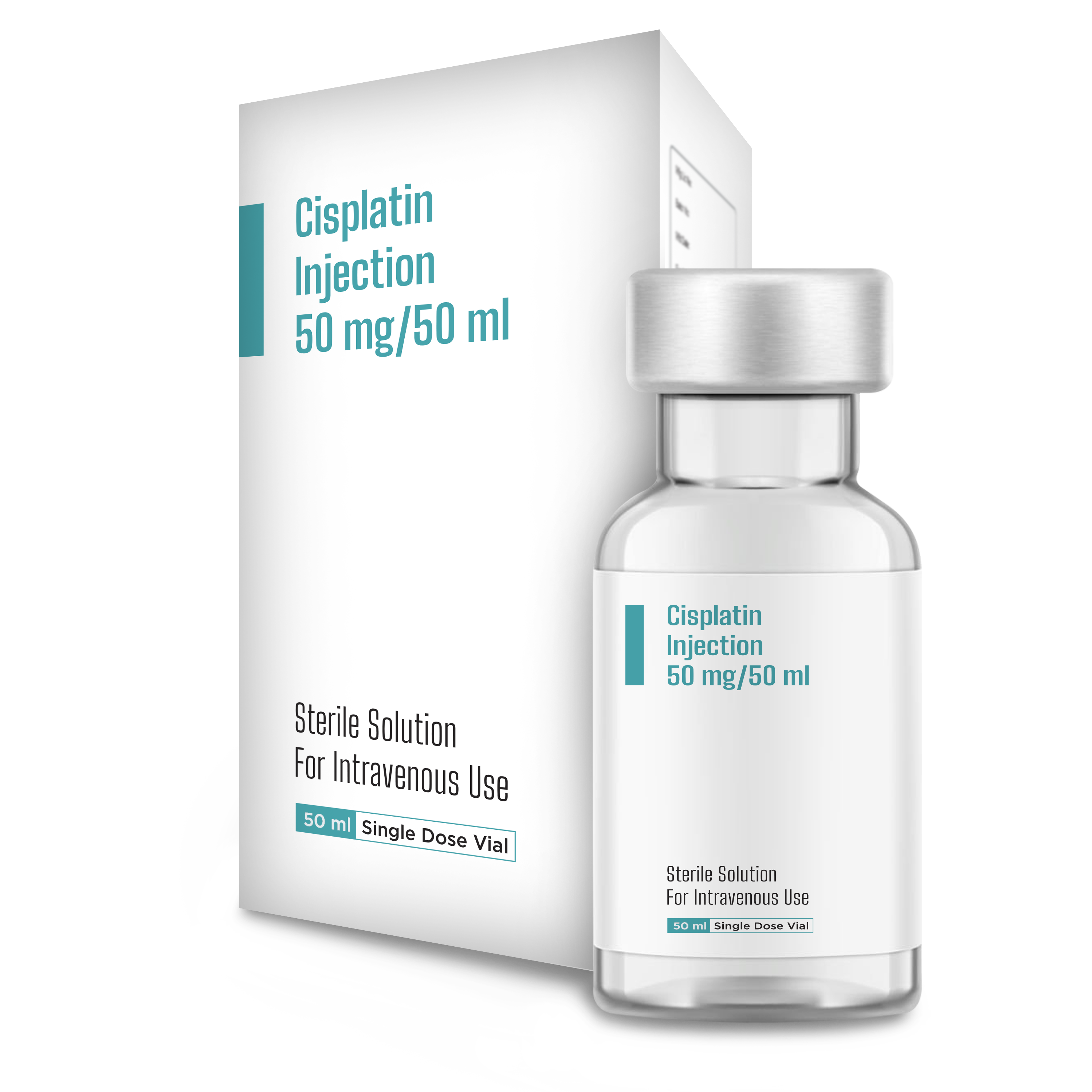 CISPLATINE Sandoz 25 mg/50ml flac 50 ml