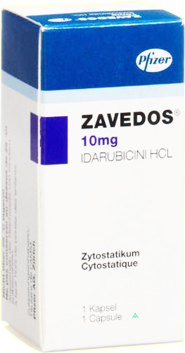 ZAVEDOS caps 10 mg fl