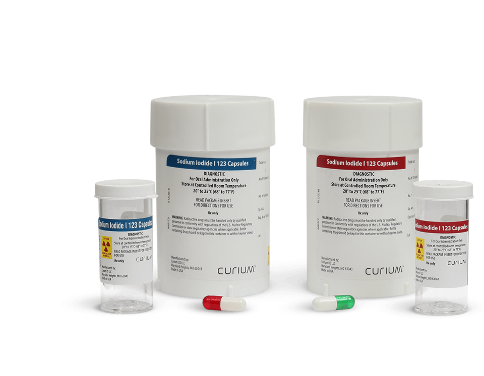 Natriumiodid (I-123), Diagnosekapseln