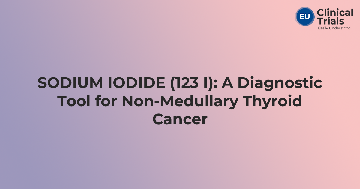 Sodium iodide I-123 Curium, sol inj 370 MBq , flac 10 ml