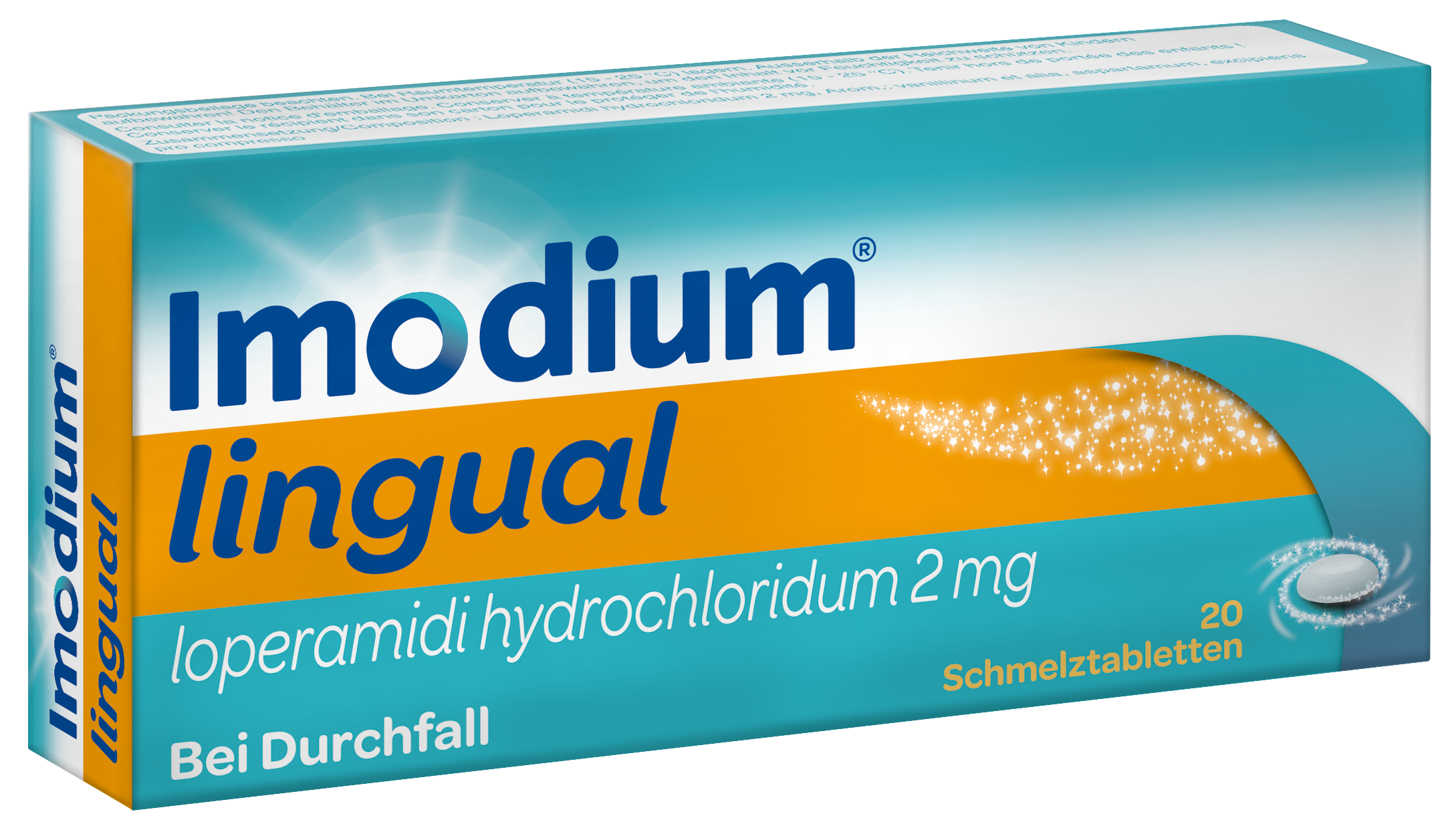 IMODIUM lingual cpr orodisp 2 mg 20 pce
