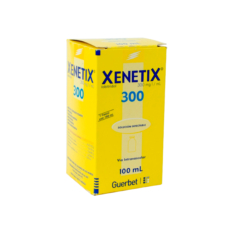 XENETIX sol inj 300 mg/ml 100ml poche 100 ml