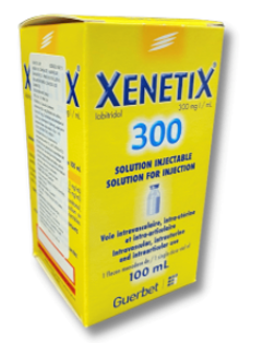 XENETIX sol inj 300 mg/ml 100ml poche 100 ml