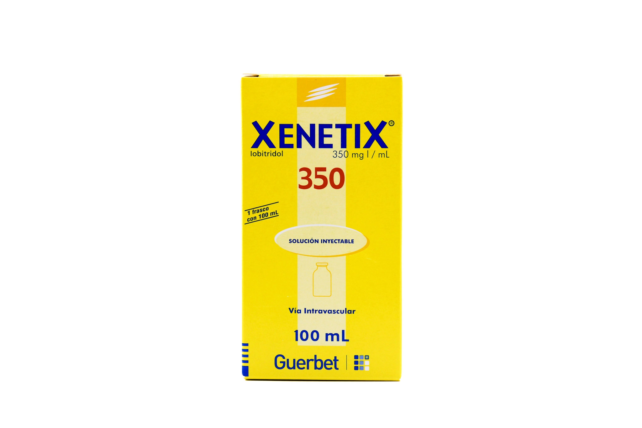 XENETIX sol inj 350 mg/ml 100ml poche 100 ml