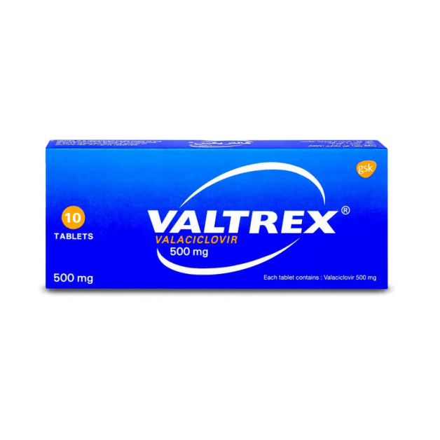 VALTREX cpr pell 500 mg 10 pce