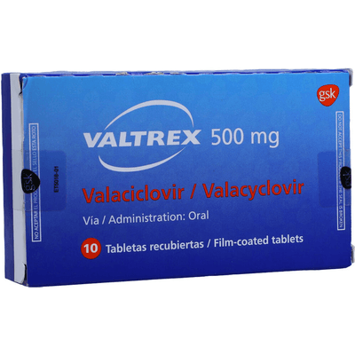 VALTREX cpr pell 500 mg 30 pce