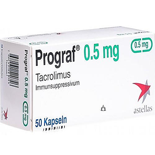 PROGRAF caps 0.5 mg 50 pce