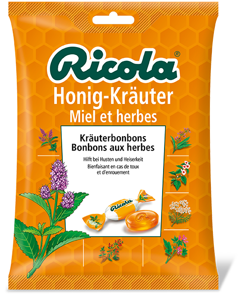 Ricola HonigKräuter Halsbonbons, Lutschtabletten