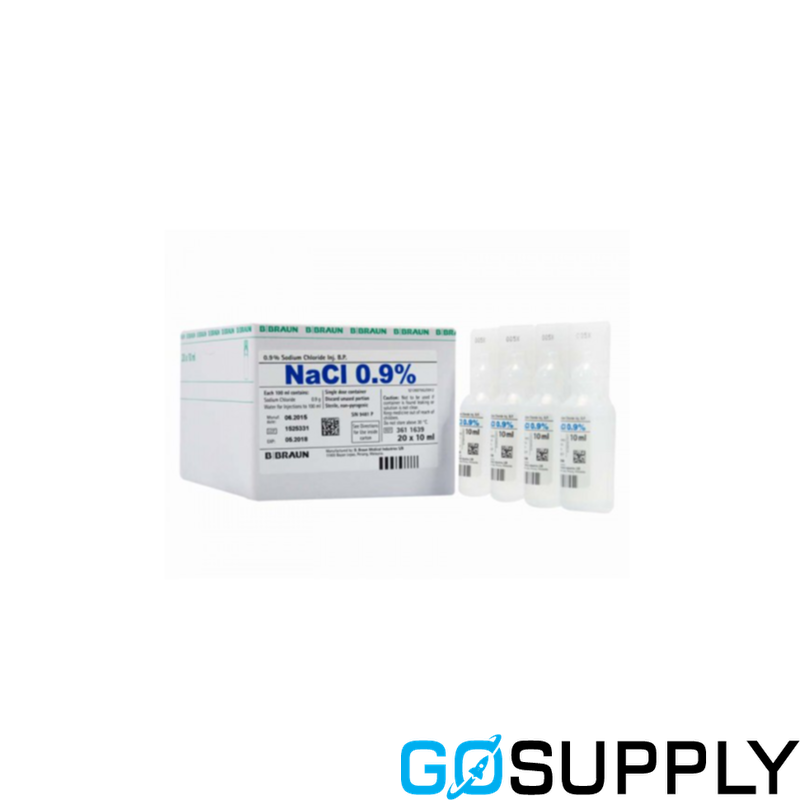 NACL Fresenius sol inj 0.9 % 10ml amp PP 20 pce
