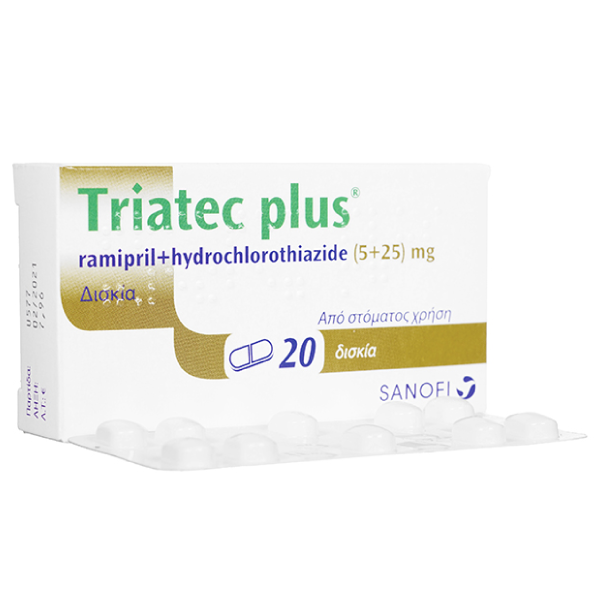 TRIATEC cpr 1.25 mg 20 pce