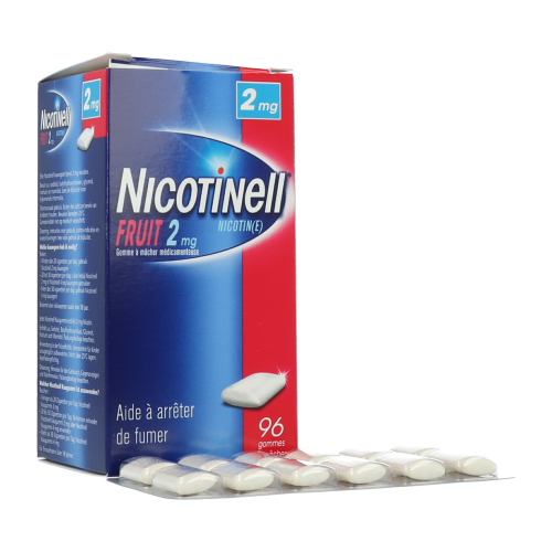 NICOTINELL Gum 2 mg fruit 96 pce