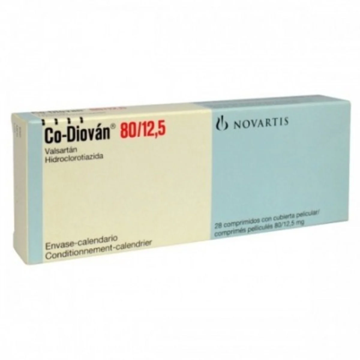 CO-DIOVAN cpr pell 80/12.5 mg 28 pce