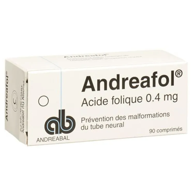 ANDREAFOL cpr 0.4 mg 90 pce