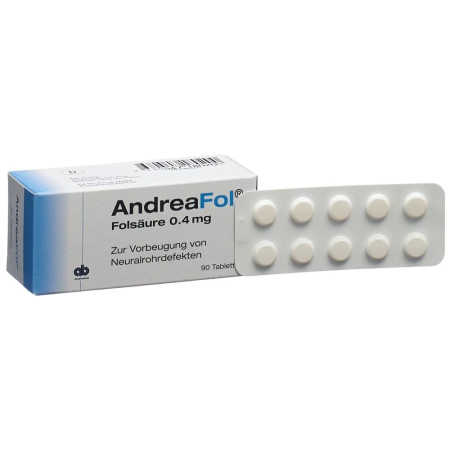 ANDREAFOL cpr 0.4 mg 90 pce