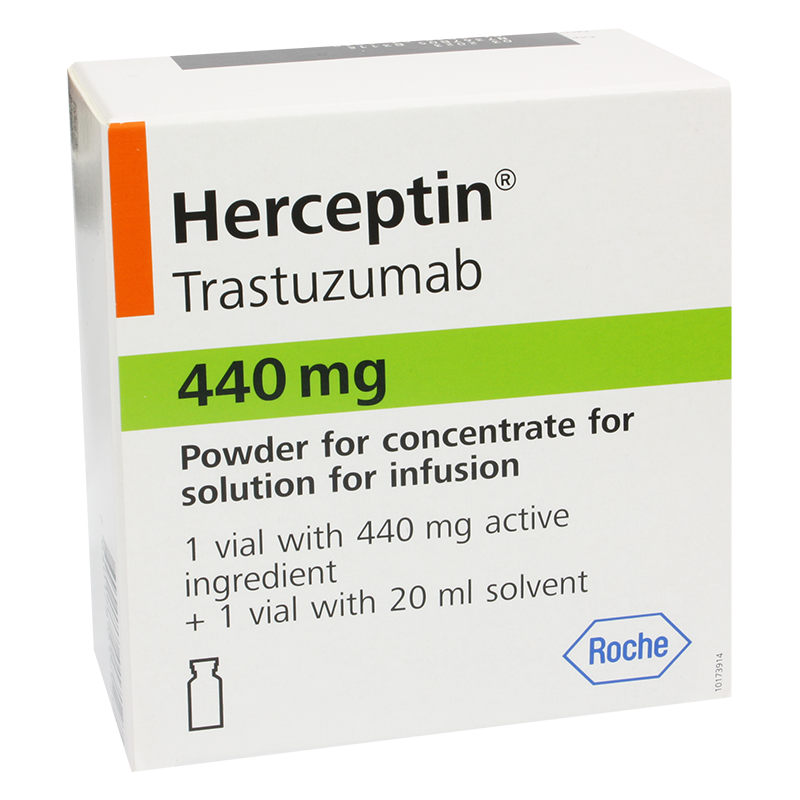 HERCEPTIN i.v. subst sèche 440 mg flac 1+1 pce