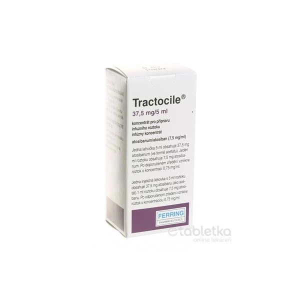 TRACTOCILE conc perf 37.5 mg/5ml flac 5 ml