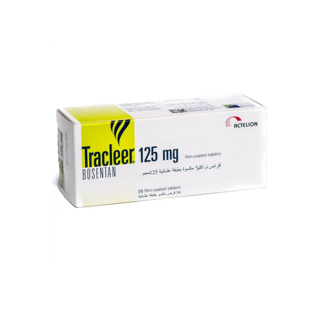 TRACLEER cpr pell 125 mg fl 56 pce